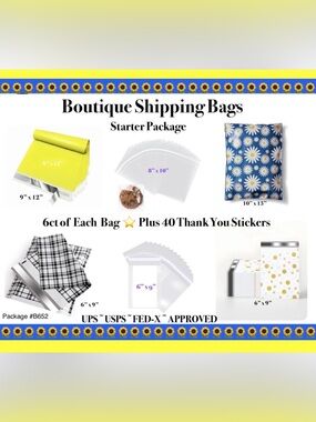 Shipping Bags ⭐️ Starter Variety Package
 🌻🆕🌻